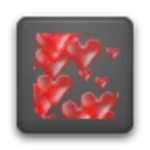 hearts live wallpaper android application logo